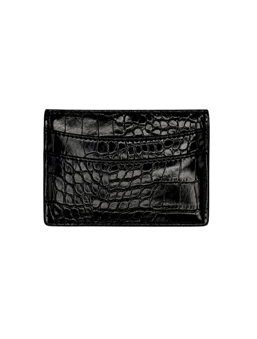 Personalisierter Cardholder in Kroko-Optik